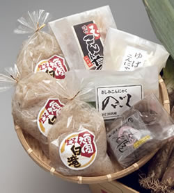 同梱される特産品