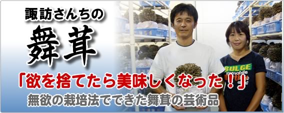 諏訪さんちの舞茸（まいたけ）